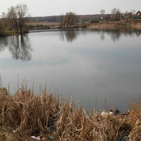 Photo taken at Пыхтинский пруд by Özlem S. on 4/26/2015