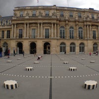 Photo taken at Place du Palais Royal by Нюша Н. on 5/10/2013