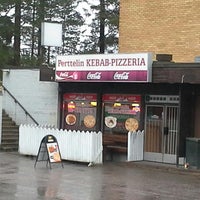 Photo taken at Perttelin Kebab-Pizzeria by Jani M. on 11/5/2013