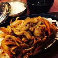 Photo taken at Daebak Korean Food by Christian on 7/5/2014