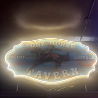 Photo taken at The One Horse Tavern by Heather B. on 6/1/2020