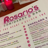 Photo taken at Rosario&amp;#39;s by Aleyda B. on 5/3/2023