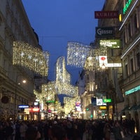 Photo taken at Kärntner Straße by Anastasiya T. on 12/20/2014