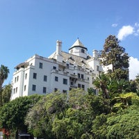 Photo taken at Château Marmont by Glitterati Tours on 4/5/2016