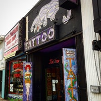 Photo taken at Purple Panther Tattoo by Glitterati Tours on 2/4/2017