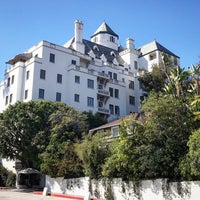 Photo taken at Chateau Marmont Restaurant by Glitterati Tours on 3/14/2019