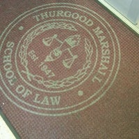 Photo taken at Thurgood Marshall School of Law by Silvester R. on 2/1/2013