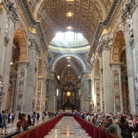 Photo taken at St. Peter&amp;#39;s Basilica by Gustavo B. on 4/18/2013