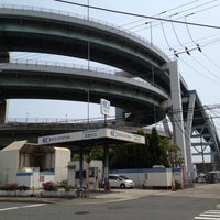 千本松大橋 めがね橋 Bridge In 大阪市 千本松大橋 めがね橋 Bridge In 大阪市