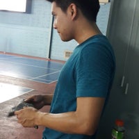 Photo taken at The Rackets Badminton Court by Nattapol K. on 7/17/2015