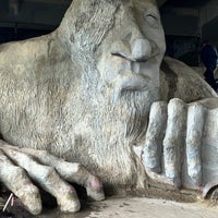 Photo taken at The Fremont Troll by Bill B. on 12/31/2023