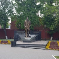 Photo taken at Памятник Платонову by Igor Z. on 5/16/2018