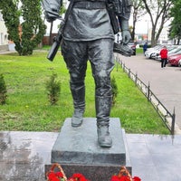 Photo taken at Памятник фронтовому почтальону by Igor Z. on 5/14/2021