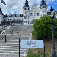 Photo taken at Grand Hotel Saltsjöbaden by Michael L. on 7/9/2023