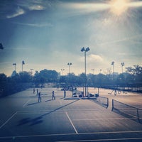 Photo taken at Dwight Davis Tennis Center by Derrick D. on 10/4/2013