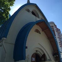 Photo taken at Церковь Св. Иоанна Кронштадтского by Антон И. on 6/7/2015
