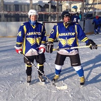 Photo taken at Хоккейная коробка 36-я школа by Sergey P. on 1/4/2015