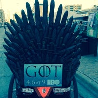 Photo taken at Game Of Thrones HBO Exhibit by Sebastian P. on 3/12/2014