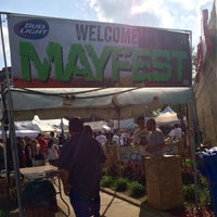 Photo taken at Mayfest by Meredith K. on 5/16/2015