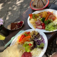 Photo taken at AtayaCaffe Vegan Restaurant by Susanna B. on 6/14/2020