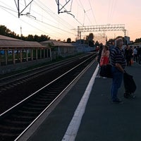Photo taken at Udelnaya railway station by Михаил Д. on 7/24/2021