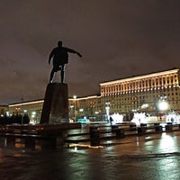 Photo taken at Памятник В. И. Ленину by Михаил Д. on 12/19/2021