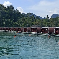 Photo taken at Khao Sok Lake Floating Bungalows by Михаил Д. on 2/20/2024