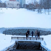 Photo taken at Пруд в Парке им. Кирова by Михаил Д. on 1/1/2021