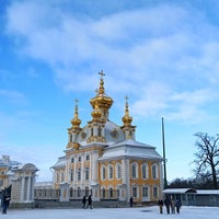 Photo taken at Peterhof by Михаил Д. on 2/6/2022