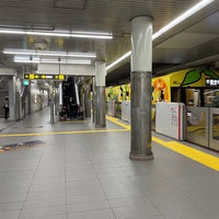Photo taken at Midosuji Line Nagai Station (M26) by bhfdwckkpu on 8/17/2023