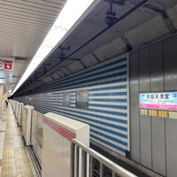 Photo taken at Osaka-Temmangu Station by bhfdwckkpu on 8/17/2023