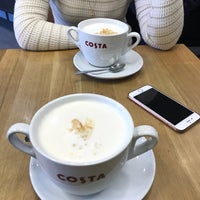 Photo taken at Costa Coffee by Marina K. on 2/28/2018