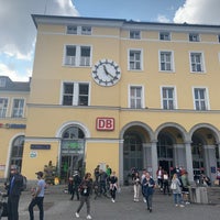 Photo taken at Regensburg Hauptbahnhof by Parisa K. on 9/18/2021