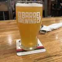 Photo taken at 10 Barrel Brewing Company by Chris R. on 9/26/2022