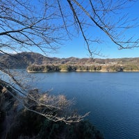 Photo taken at 津久井湖 by BBLYspock on 2/5/2023