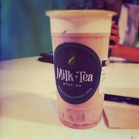 Photo taken at Milk+Tea Station Cebu by Dessa Honeymae A. on 8/23/2013