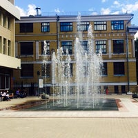 Photo taken at Площадка перед 3 корпусом by Даша Ш. on 5/14/2014