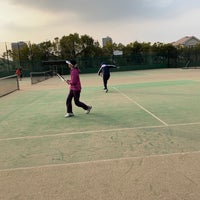 Photo taken at 松木公園テニスコート by あ れ. on 3/30/2019