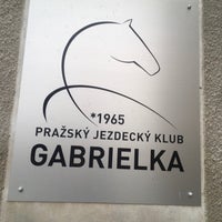 Photo taken at Pražský jezdecký Klub Gabrielka by Veronika N. on 8/23/2022