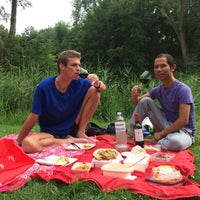 Photo taken at Camping Vliegenbos by Andrew B. on 7/24/2015