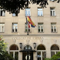 Photo taken at Collège d&amp;#39;Espagne / Colegio de España by Echo W. on 4/28/2024
