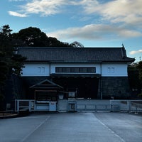 Photo taken at Sakashitamon Gate by Aldous Noah on 1/21/2024