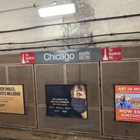 Photo taken at CTA - Chicago (Red) by Aldous Noah on 9/13/2021