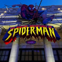 Photo taken at The Amazing Adventures of Spider-Man - The Ride 4K3D by Aldous Noah on 1/19/2024