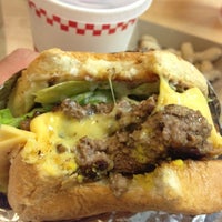 Photo taken at Five Guys by Glauber R. on 4/22/2013