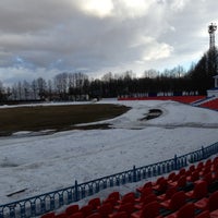 Photo taken at Стадион «Динамо» by Тихон Х. on 4/21/2013
