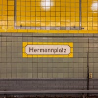 Photo taken at U Hermannplatz by Andreas S. on 12/11/2019