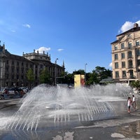 Photo taken at Stachusbrunnen by Andreas S. on 6/28/2023