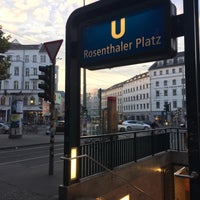 Photo taken at H U Rosenthaler Platz by Andreas S. on 9/28/2016
