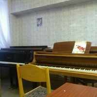 Photo taken at Республиканская гимназия-колледж при Белорусской государственной академии музыки by Daria M. on 2/8/2013